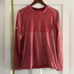 Nike Shirt - Nike Running Shirt / Red Running Long sleeve shirt